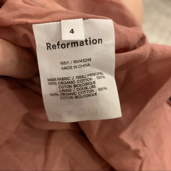 🤩 Reformation Dunes Dress sz4 - Picture 10 of 12